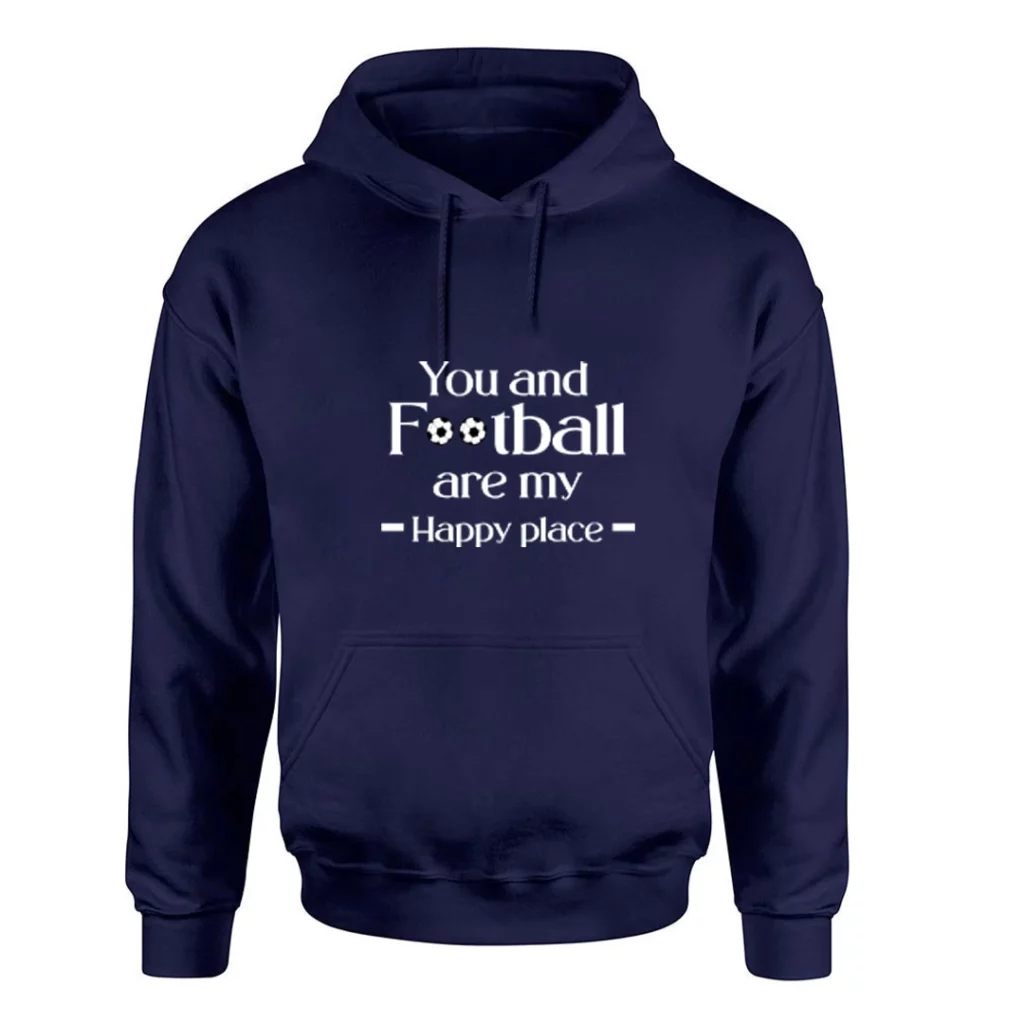 Football Makes Me Happy Hoodie