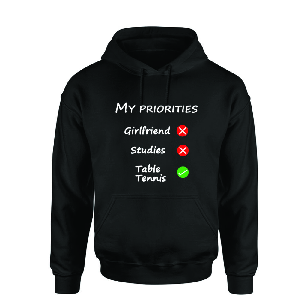 Table Tennis Priority Hoodie