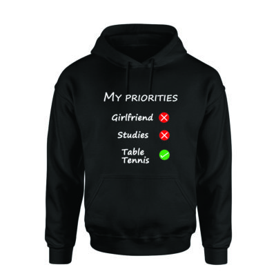 Table Tennis Priority Hoodie