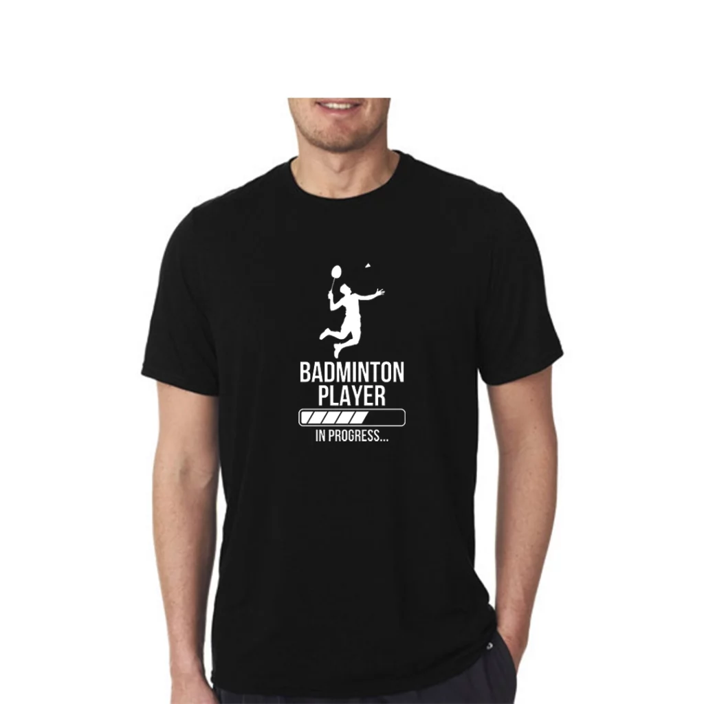 Badminton Player In Making T-Shirt