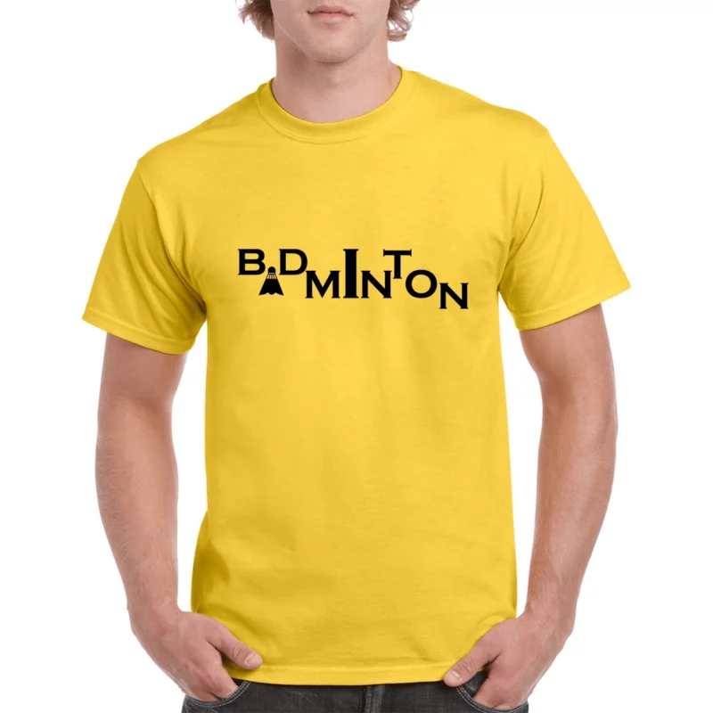 BadmintonStyleTshirt_Yellow