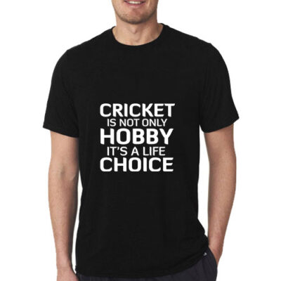 Cricket is life Choice T-shirt