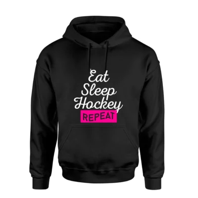 Eat Sleep Hockey Repeat Hoodie
