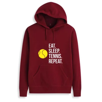 Eat Sleep Repeat Tennis Hoodie