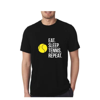 Eat Sleep Repeat Tennis T-Shirt