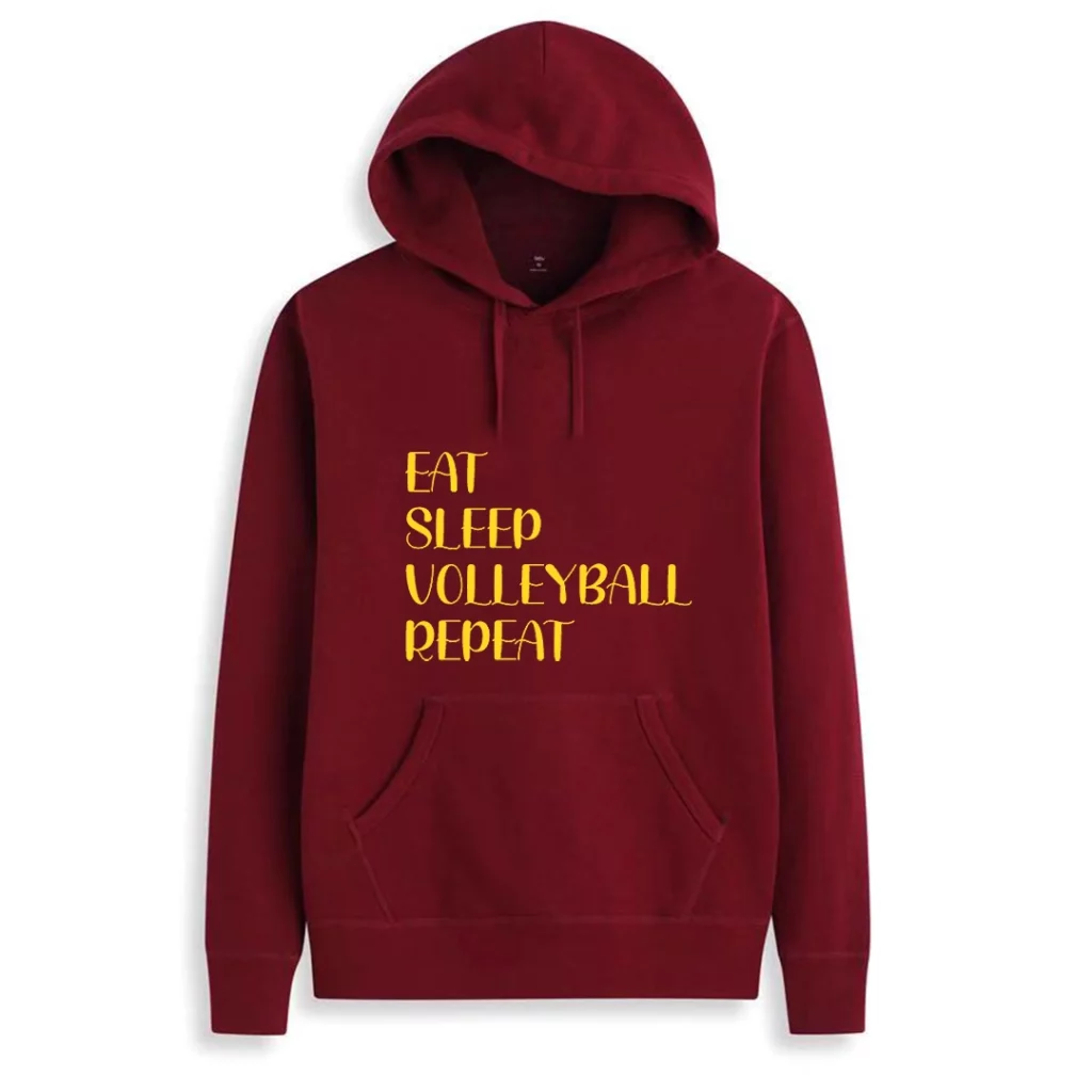 Eat Sleep Volleyball Hoodie