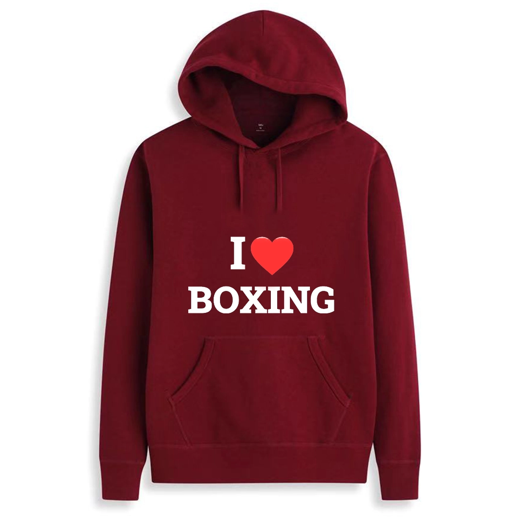 I Love Boxing Hoodie - Image 3