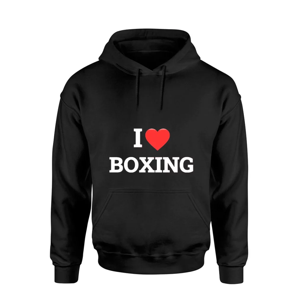 I Love Boxing Hoodie