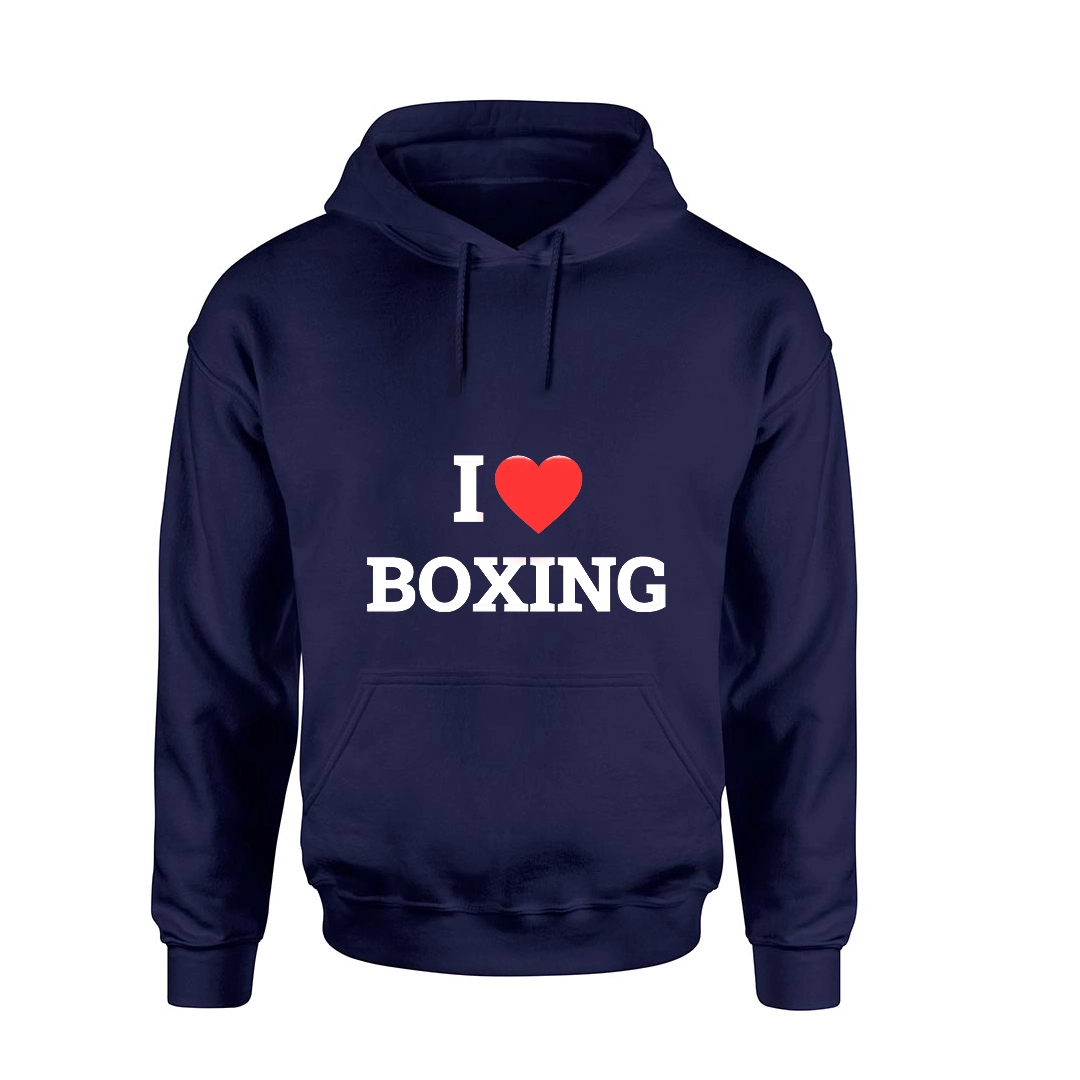 I Love Boxing Hoodie - Image 2