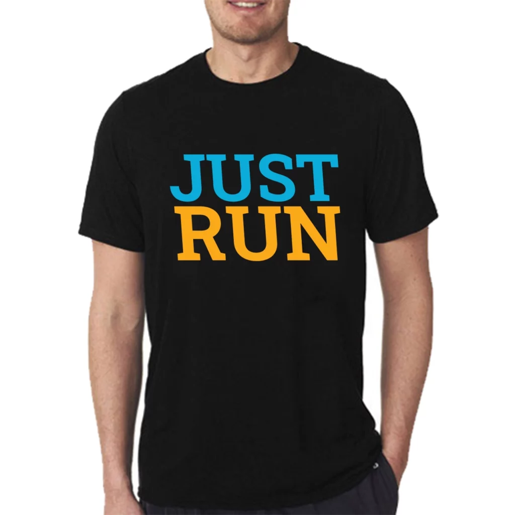JUST RUN T-SHIRT