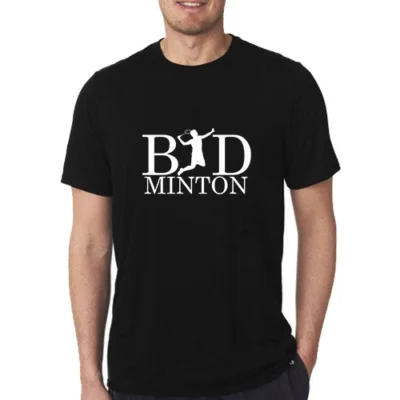 PLAY BADMINTON COTTON T-SHIRT