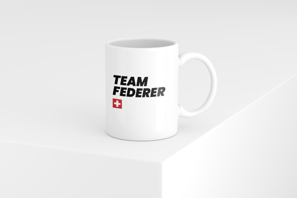 Team Federer White Coffee Mug