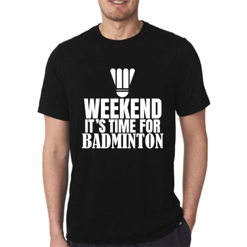 WeekendForBadminton_t-shirt_black