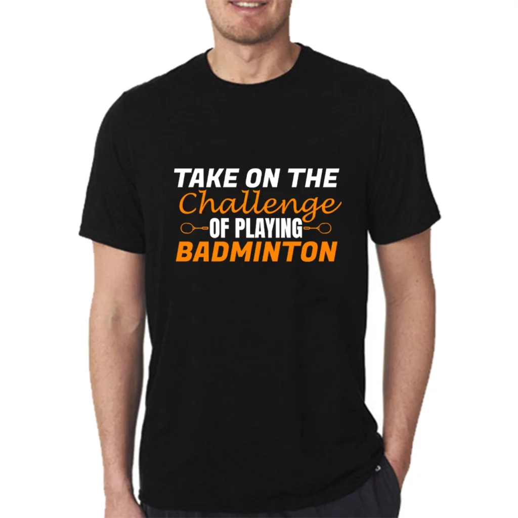 BADMINTON CHALLENGE T-SHIRT