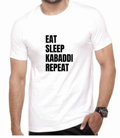 Eat Sleep Kabaddi Passion T-shirt