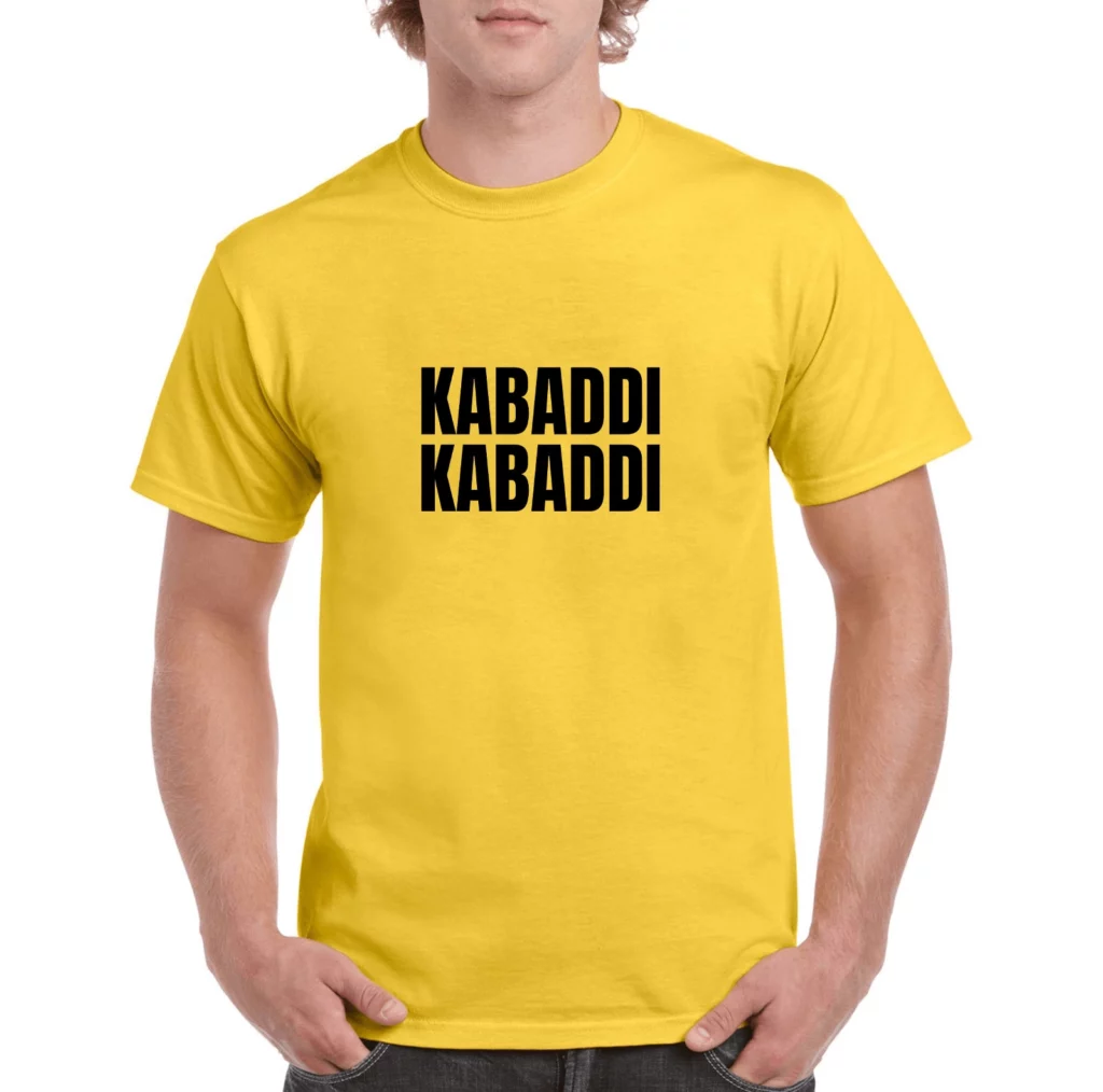 Kabaddi Kabaddi Cotton T-Shirt