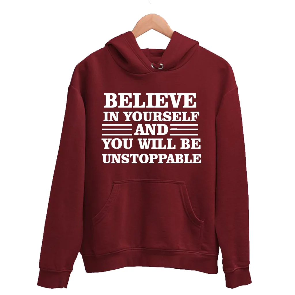 Believe In Yourself Winter Hooodie