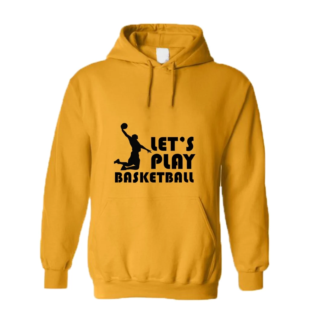 Let's Play Basketball Hoodie