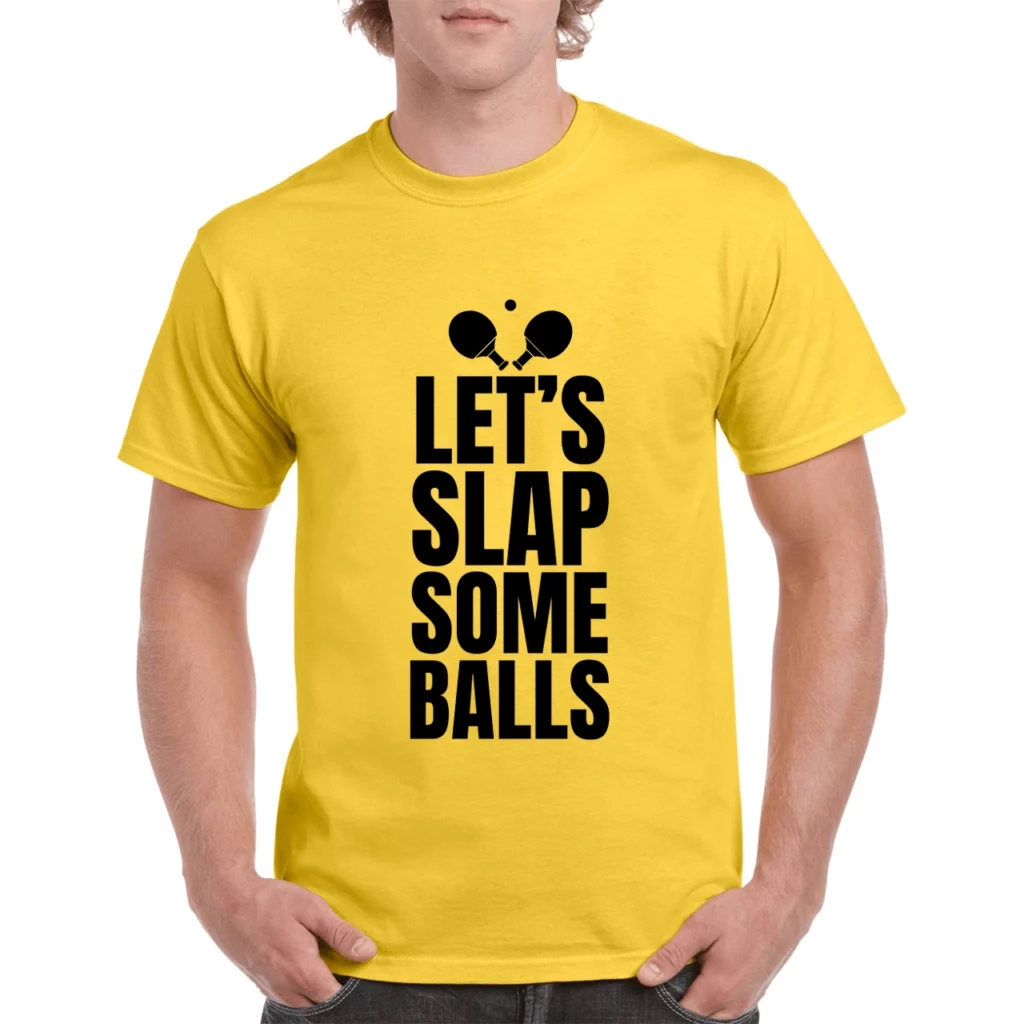 Slap Table Tennis Balls T-Shirt