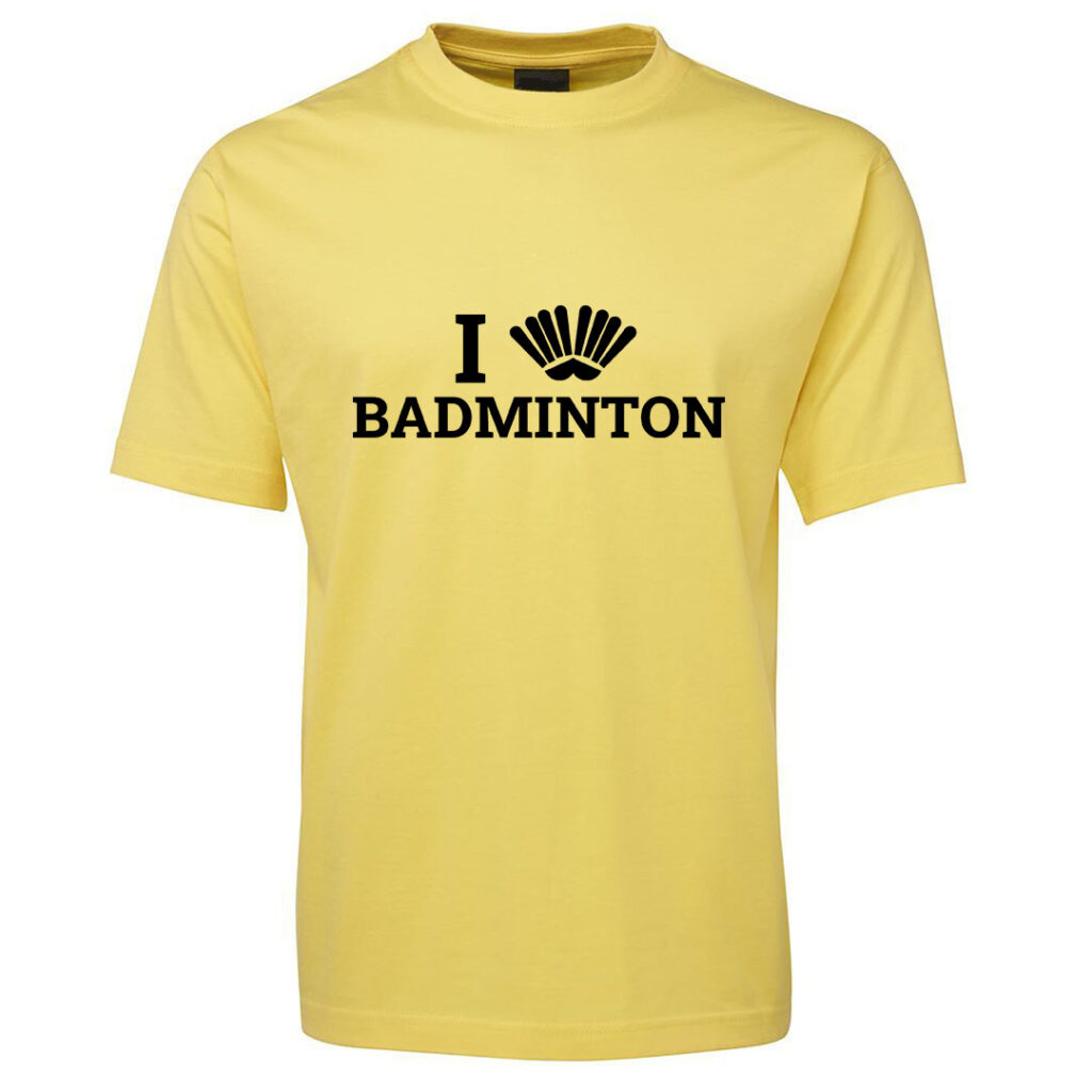 I breathe Badminton T-shirt