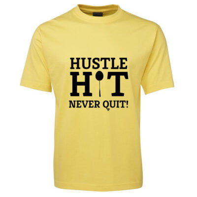 Hustle Hit Badminton T-shirt