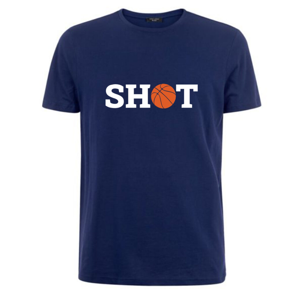 SHOT BASKETBALL T-SHIRT
