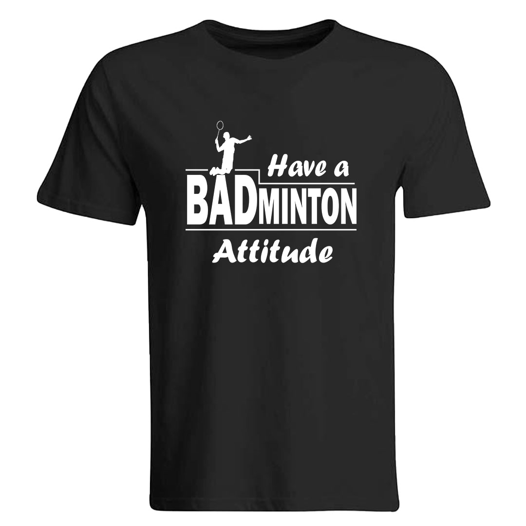Badminton Attitude T-shirt - Image 2