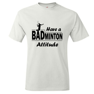 Badminton Attitude T-shirt