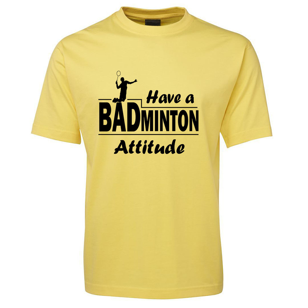 Badminton Attitude T-shirt - Image 4