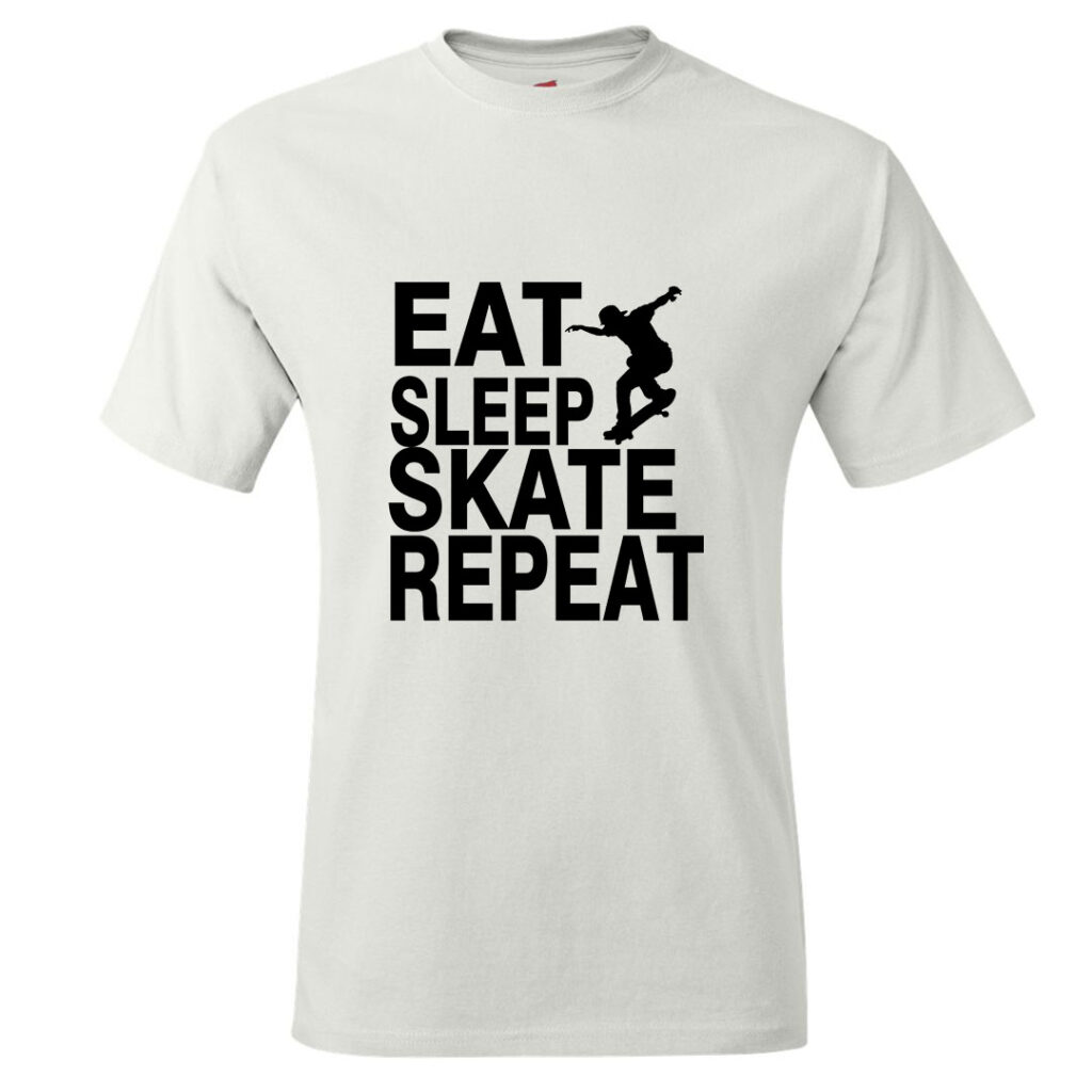 Eat Sleep Skate Repeat T-shirt