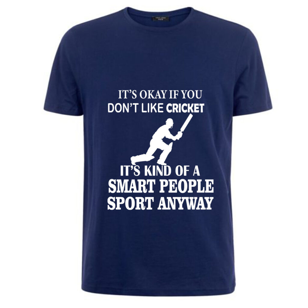 Cricket Smart People Game T-shirt