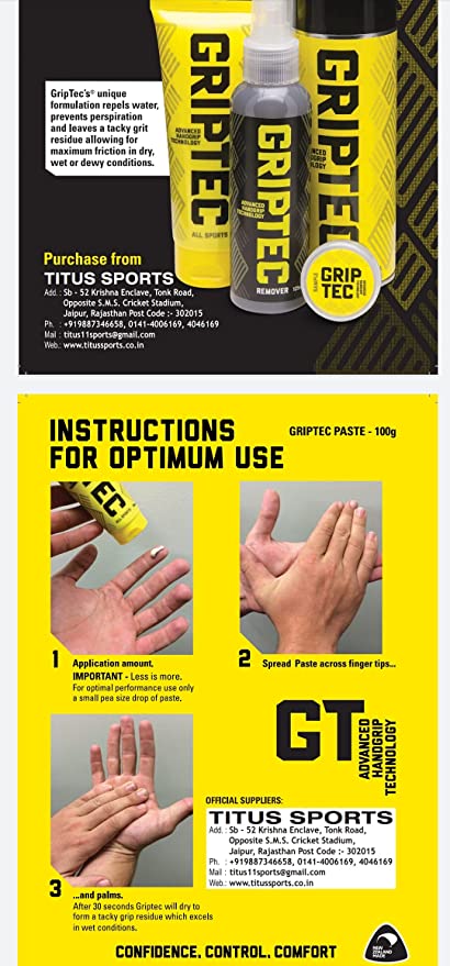 GRIPTEC Anti Slip Hand Cream DERMATOLOGICALLY TESTED Medium - Image 3