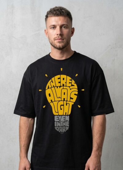 Light in the Dark Oversized T-Shirt