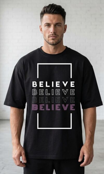 Believe Oversized t-shirt