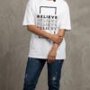 Believe Oversized t-shirt