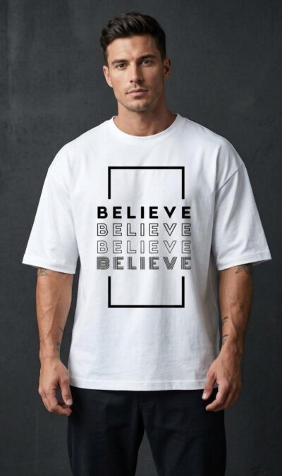 Believe Oversized t-shirt