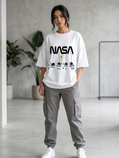 NASA-themed Oversized T-shirt