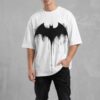 Batman Drip Logo Oversized T-Shirts