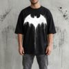 Batman Drip Logo Oversized T-Shirts