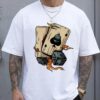 Flaming Dice Oversized T-Shirts
