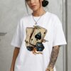 Flaming Dice Oversized T-Shirts