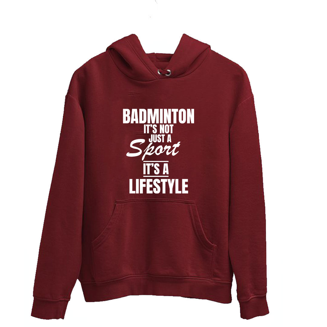 Badminton Lifestyle Winter Hoodie - Image 3