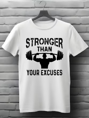 Stronger Than Your Excuses T-shirts