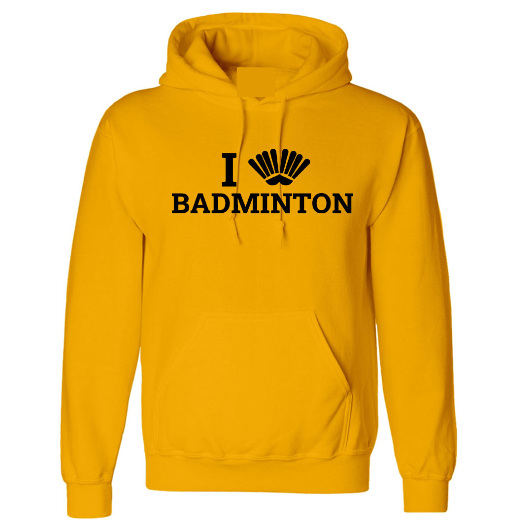 I breathe Badminton Hoodie - Image 4