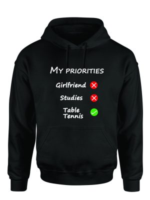Table Tennis Priority Hoodie