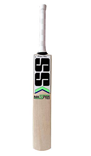 SS master 100 kw bat Kashmir Willow Cricket Bat ( Size: Short Handle,Leather Ball ) - Image 2