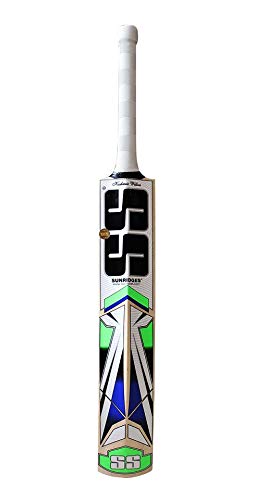 SS master 100 kw bat Kashmir Willow Cricket Bat ( Size: Short Handle,Leather Ball ) - Image 4