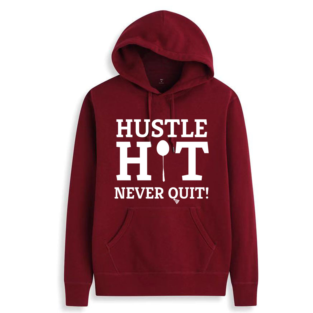 Hustle Hit Badminton Hoodie - Image 2