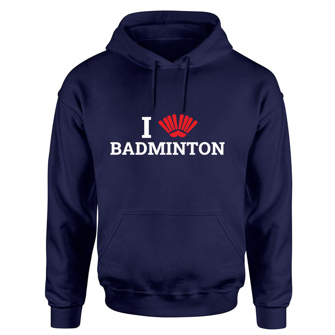 I breathe Badminton Hoodie - Image 2