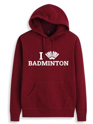 I breathe Badminton Hoodie